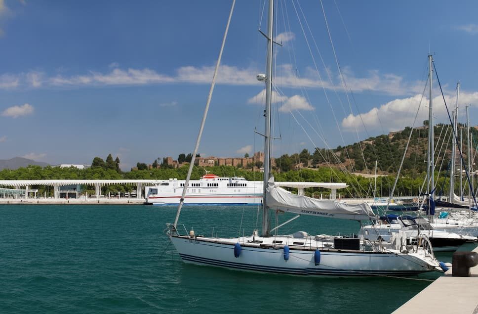 paseo en barco Málaga