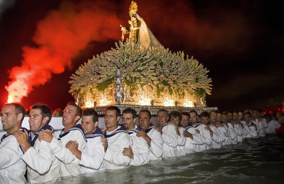 virgen del Carmen los boliches